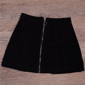 Forever 21 black corduroy skirt XS/24